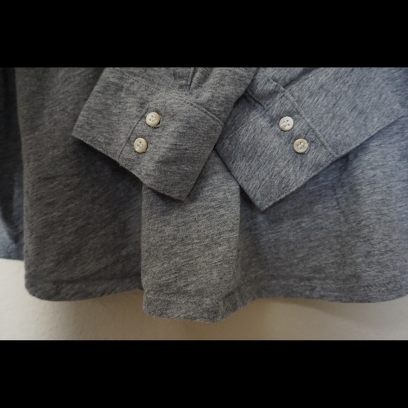 LOFT Button Down Long Sleeve Blouse Dress Shirt - Picture 4 of 7